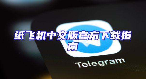 纸飞机中文版官方下载指南