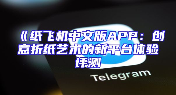 《纸飞机中文版APP：创意折纸艺术的新平台体验评测
