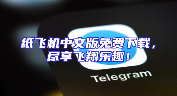 纸飞机中文版免费下载，尽享飞翔乐趣！